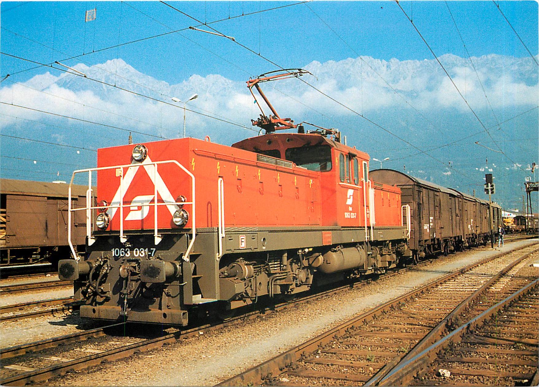CPM Locomotive OBB 1063 031 7 at innsbruck main station 
