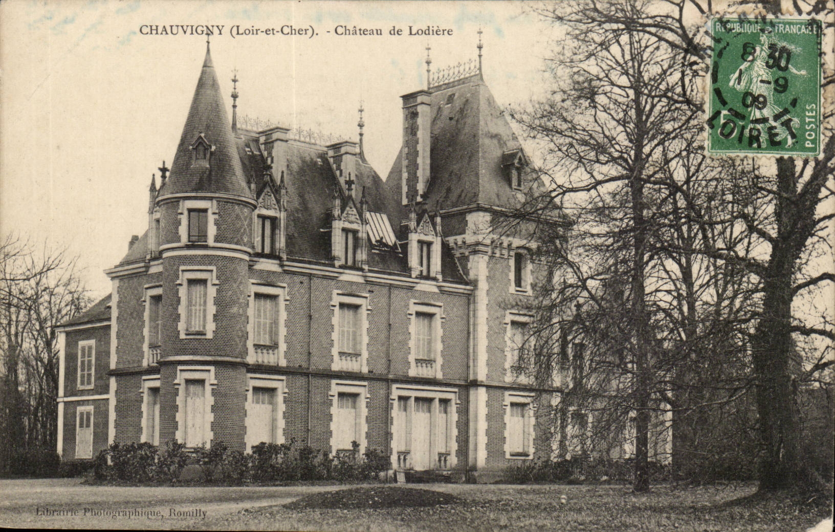 Chauvigny CPA Castle of Lodiere