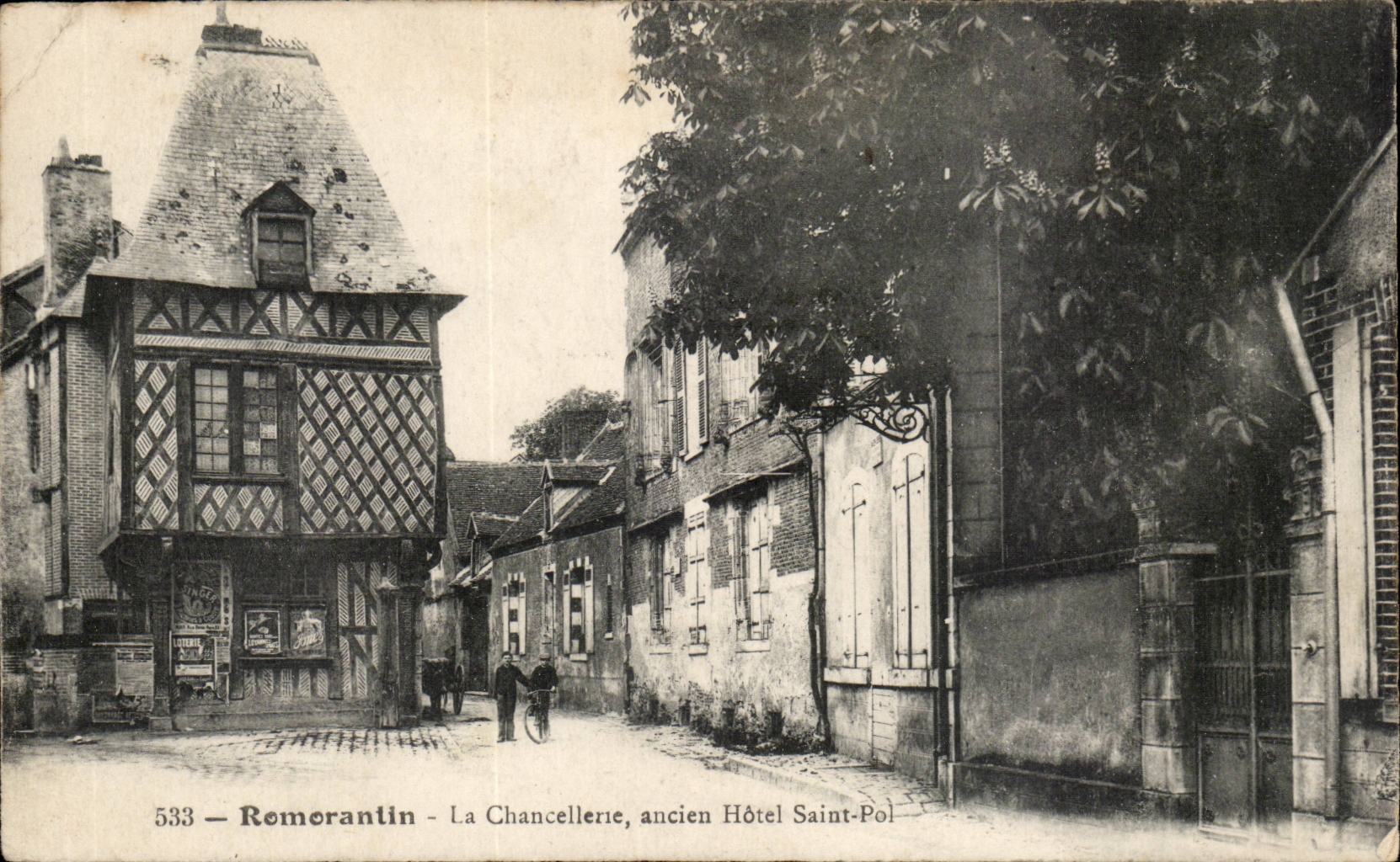 Romorantin CPA the chancellery old Hotel Saint pol