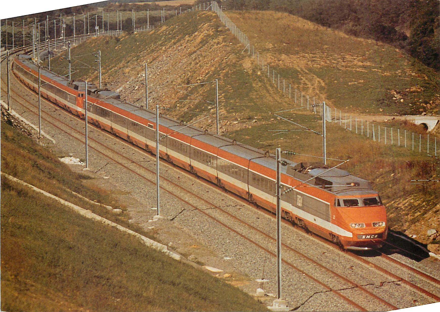 CPM Triebwagen dieser Baureihe TGV 16 
