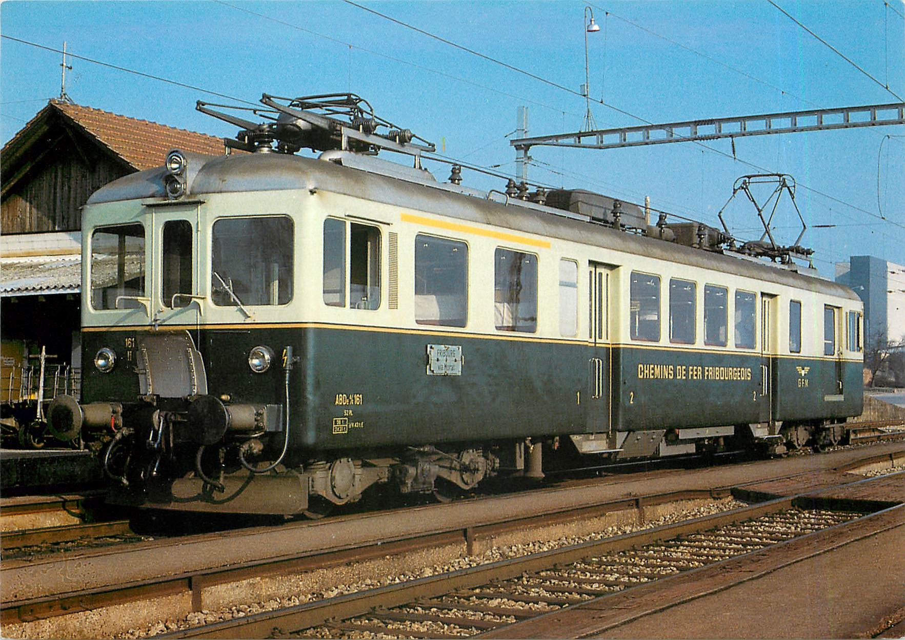 CPM Electric motor baggage coach ABDe 4 4 161 