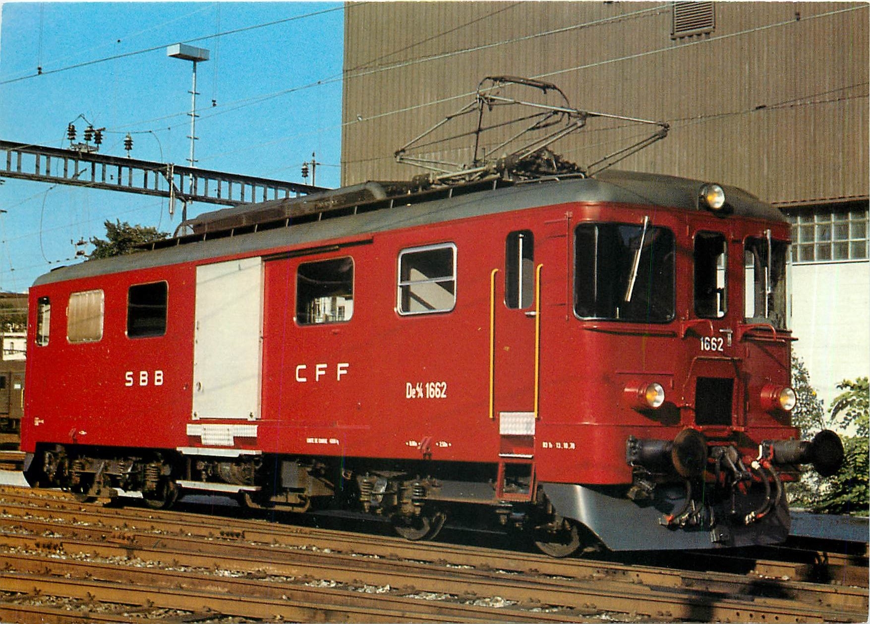 CPM Baggage motor car De 4 4 1662 