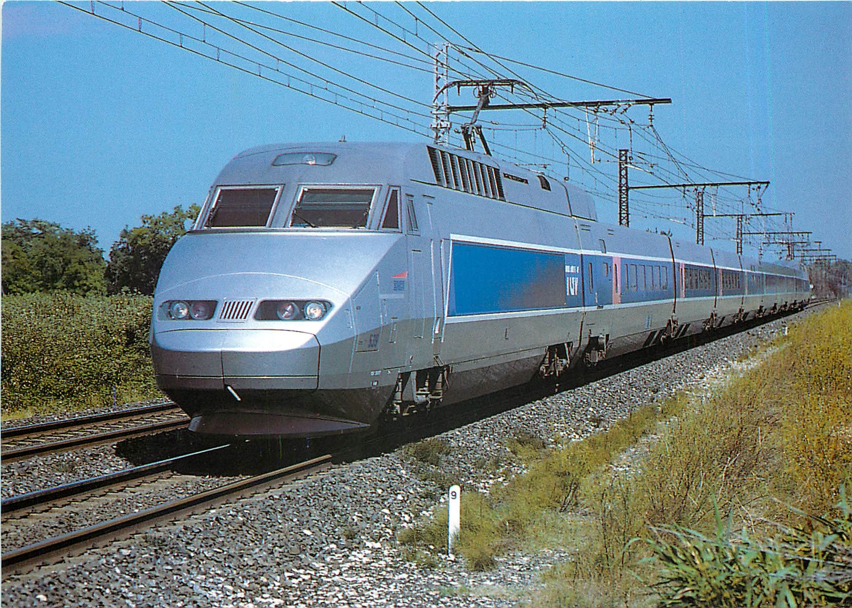 CPM SNCF French State Railways TGV 539 
