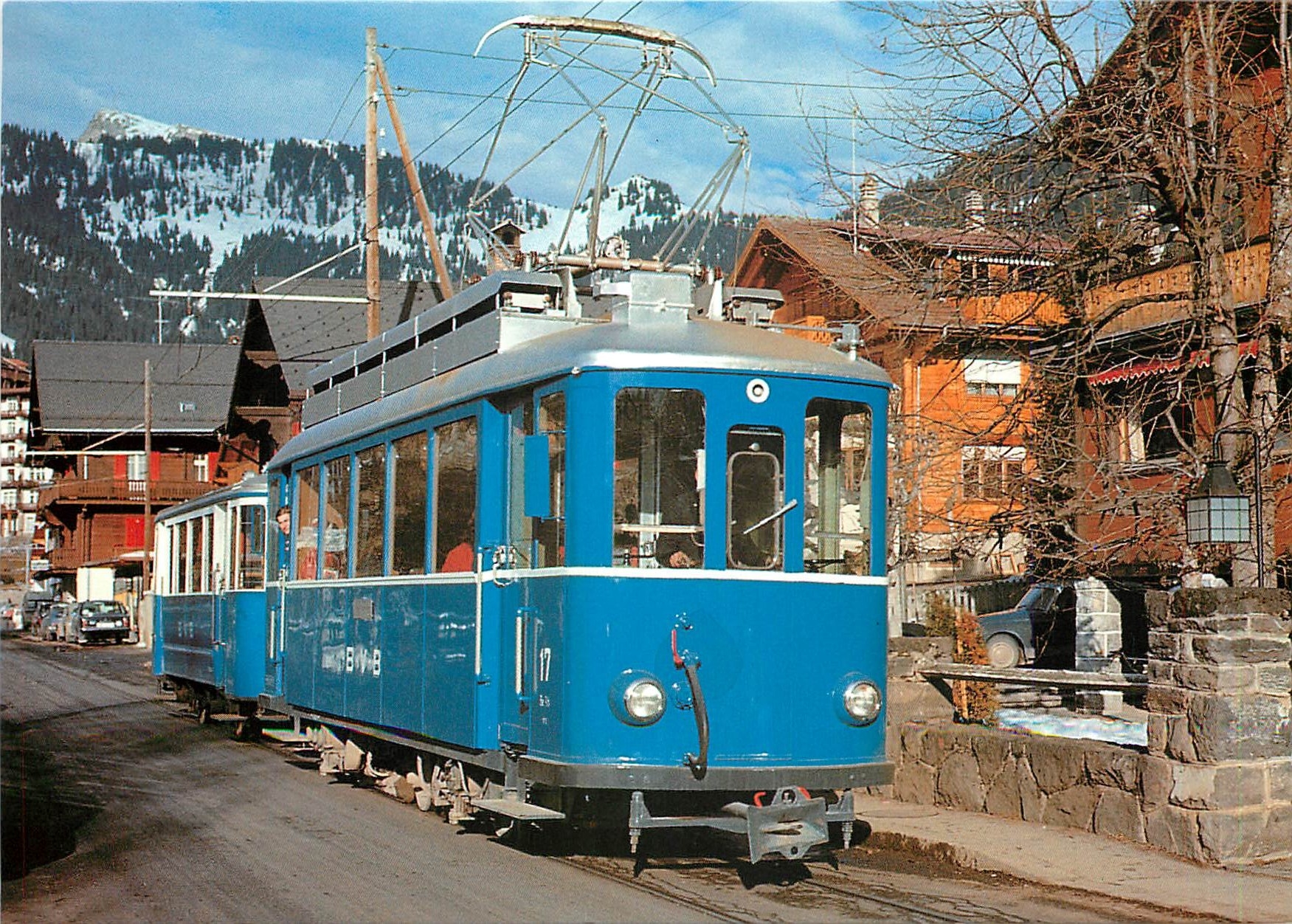 CPM BVB Electric rail car Be 2 3 17 