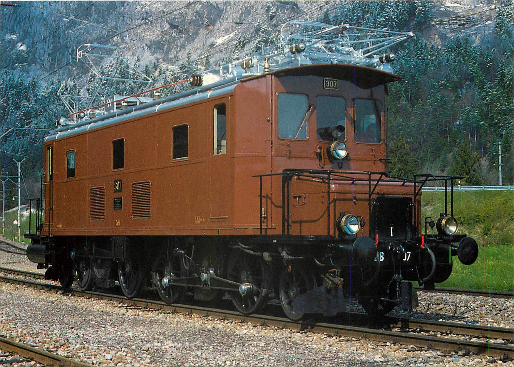 CPM Erlenbach Zweisimmen Bahn Locomotive Ce 4 6 307