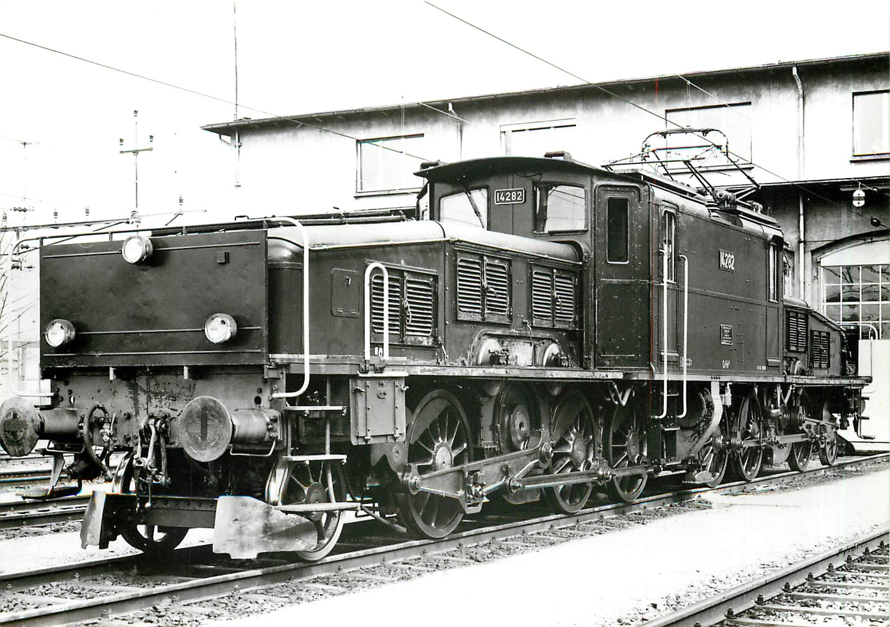 CPM SBB CFF Ce 6 8 11 14267 Ranglerbahnhofe gare de triage 