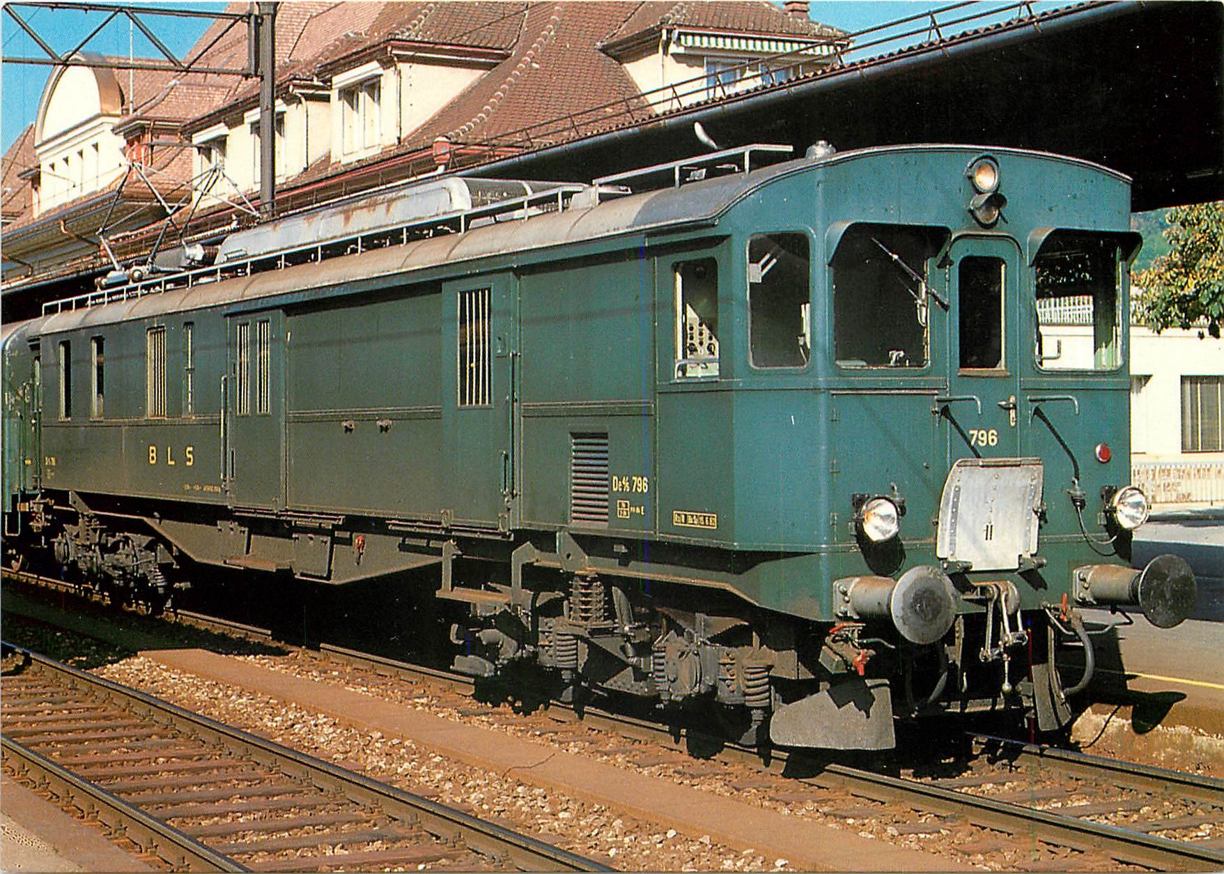 CPM Baggage motor car De 4 5 796 