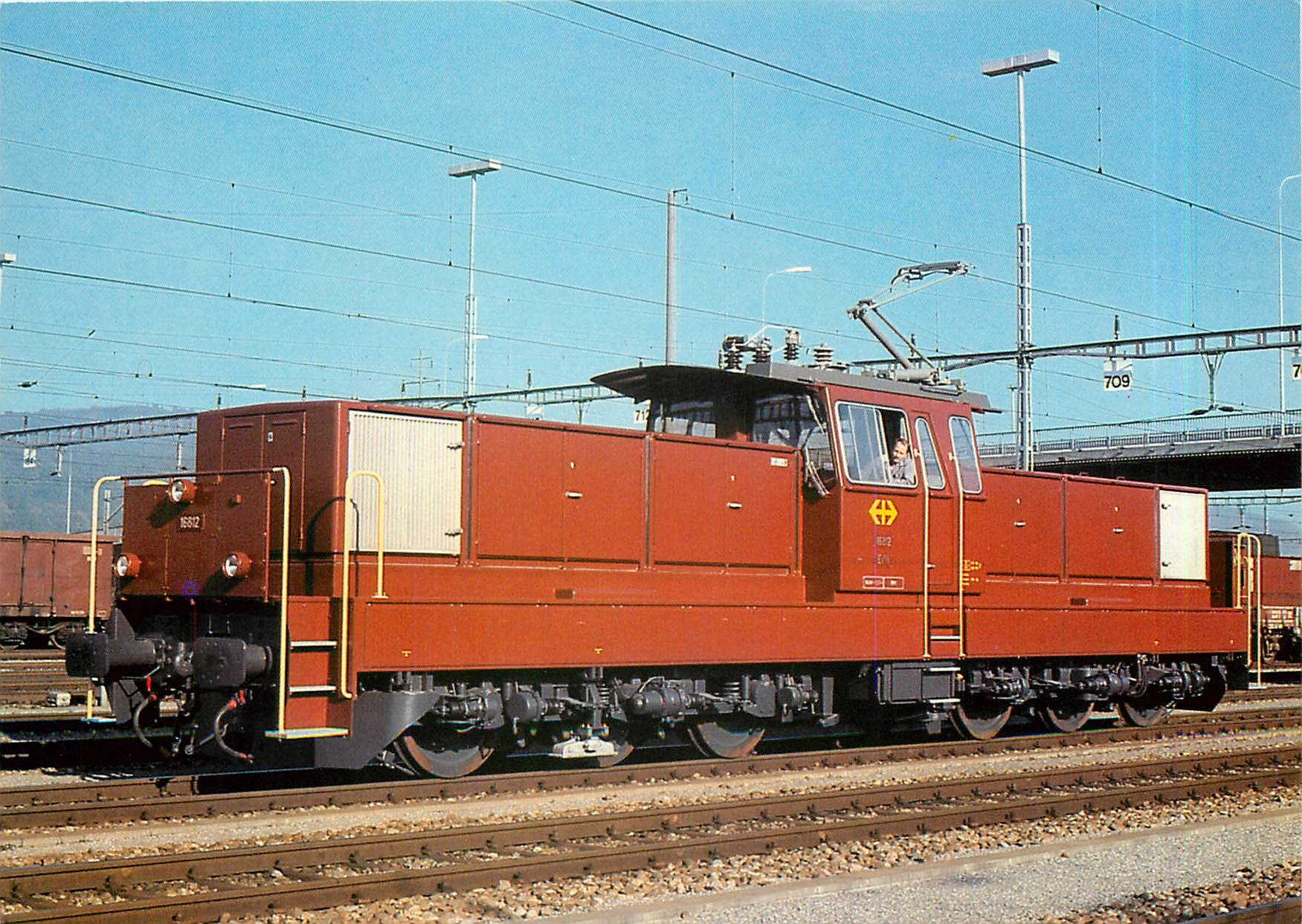 CPM Swiss Federal Railways Shunting locomotive with converter and induction motors Ee 6 6 11 16812 
