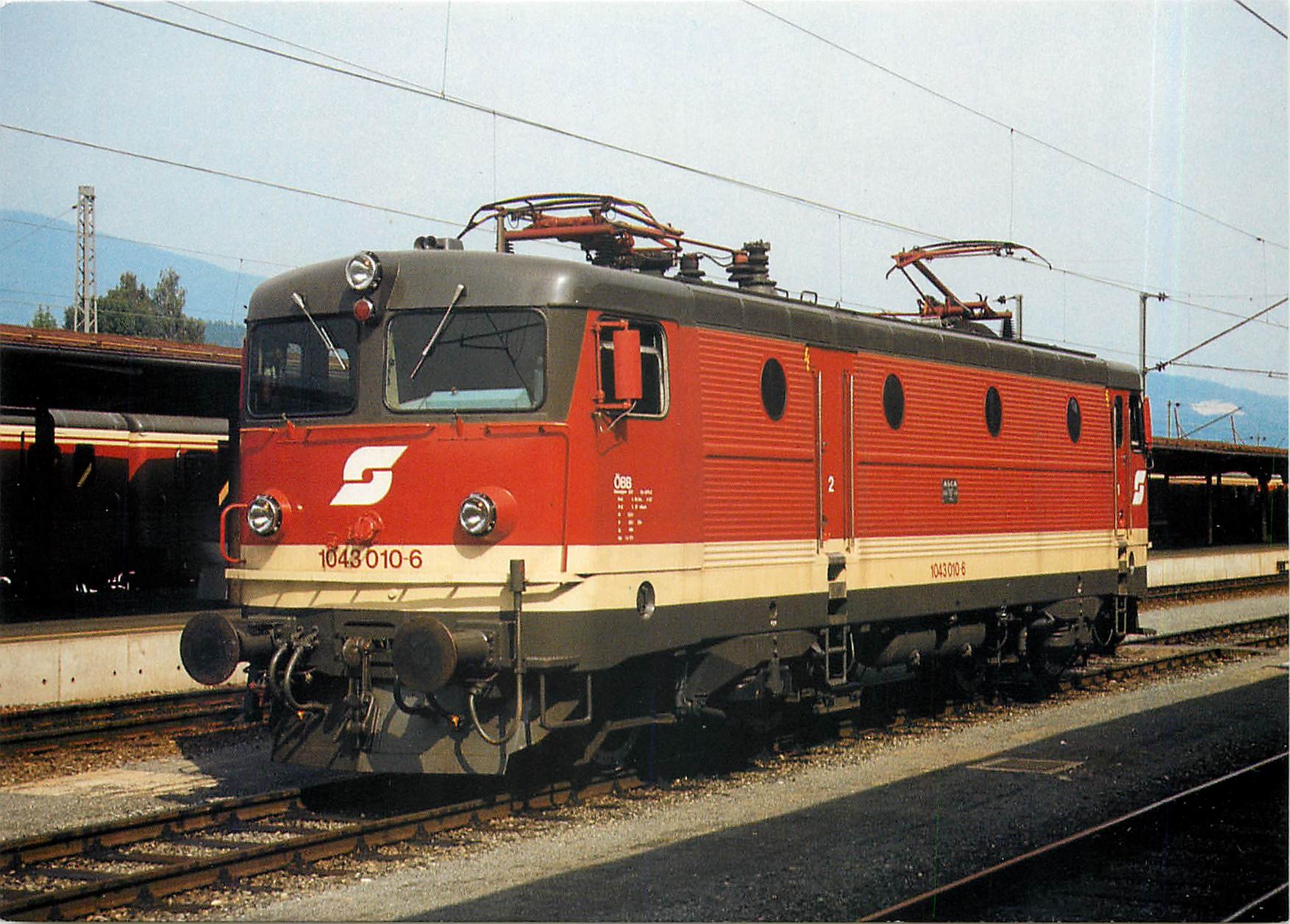 CPM OBB electric locomotive for multiple purpose 1043 010 6 