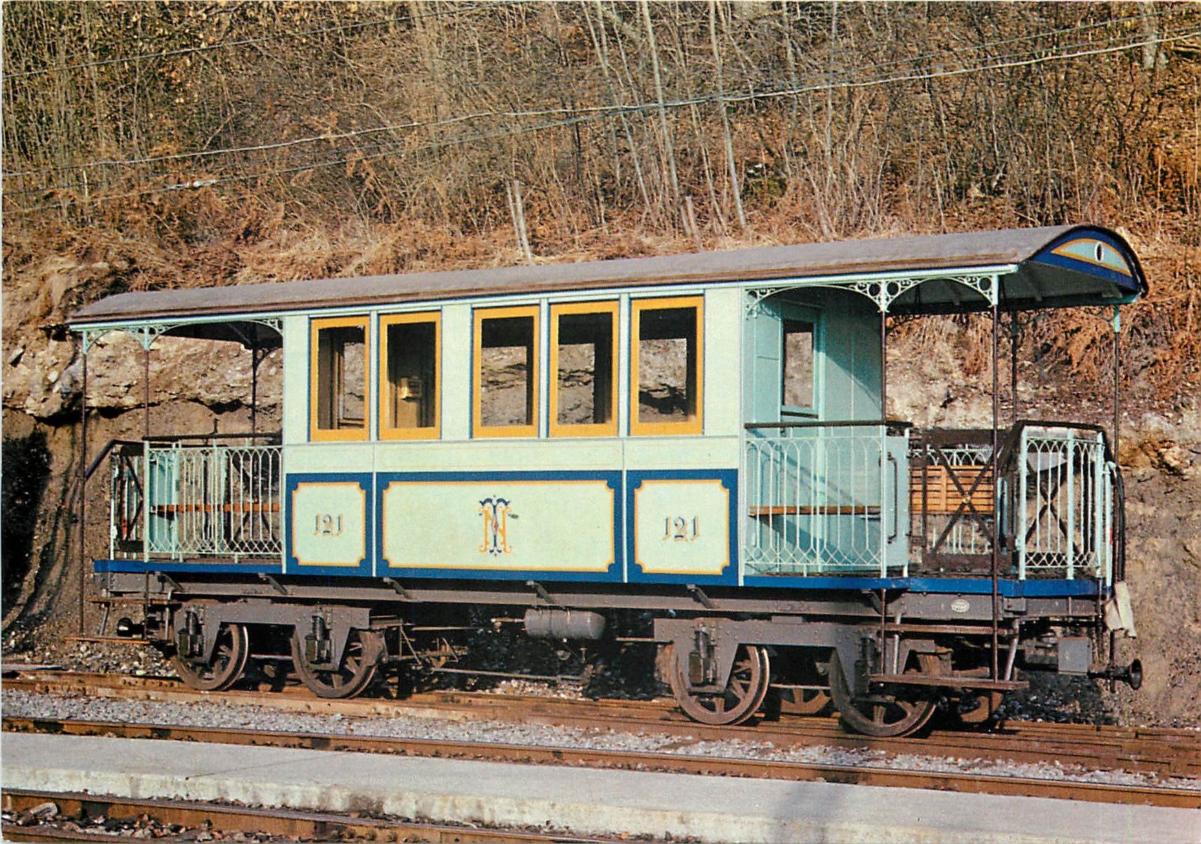CPM Chemin de fer touristique Blonay Chamby Museumsbahn