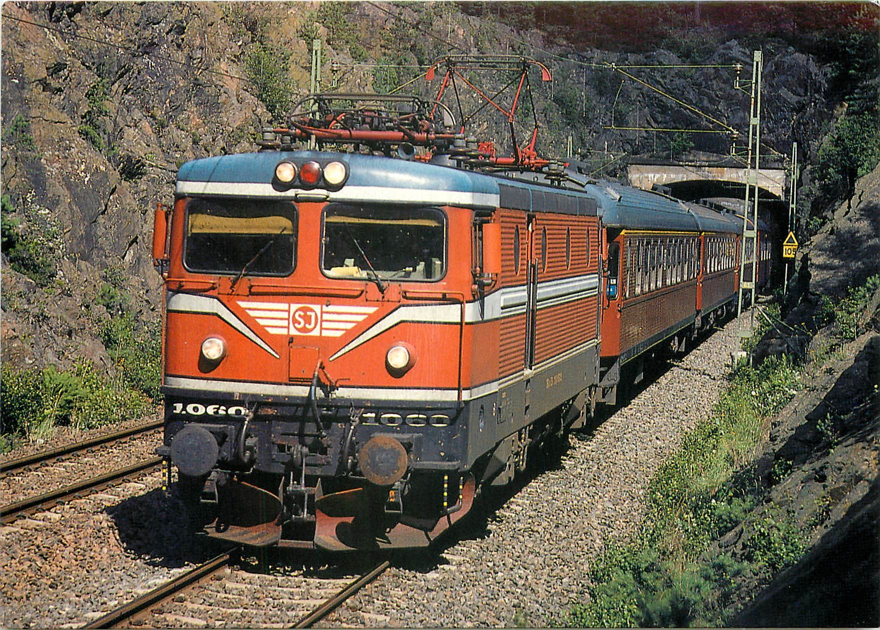 CPM SJ Swedish State Railways electric express Locomotive Rc3 1060 