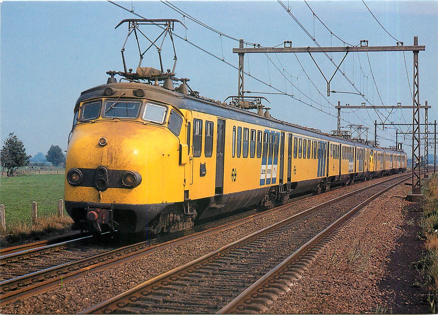 CPM NS State Railways of the Netherlands electric multiple unit the Dog head 