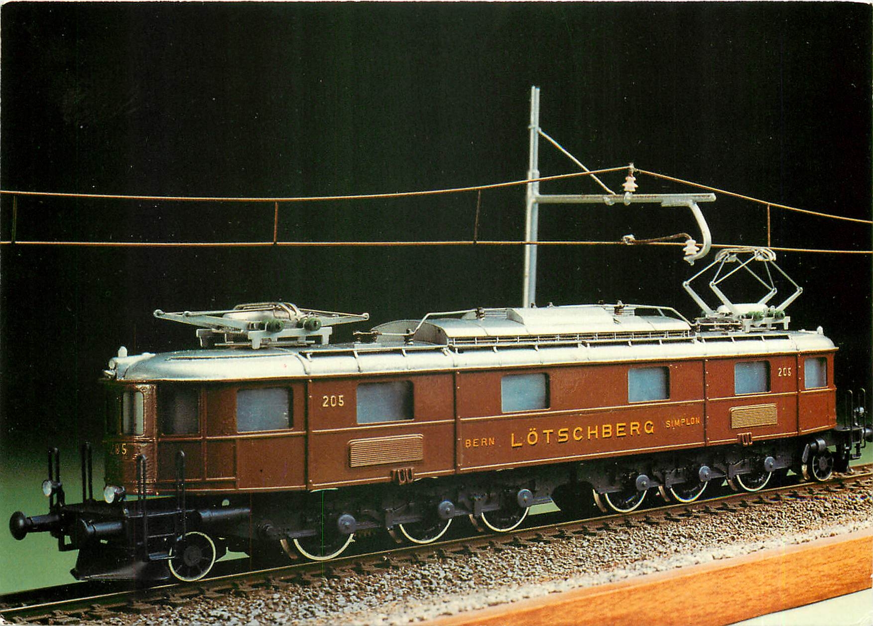 CPM BLS Ae 6 8 Nr 205 Spur HO 