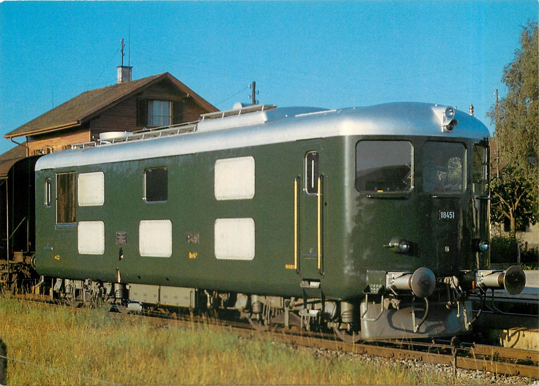 CPM Swiss Federal Railways SBB Diesel electric locomotive Bm 4 4 11 18451 