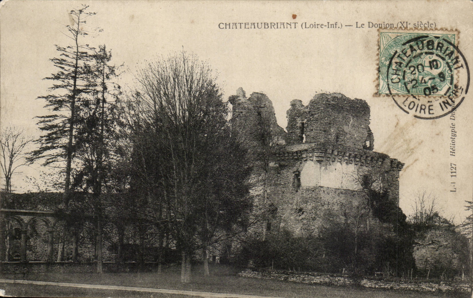 Chateaubriant CPA the keep (11th)