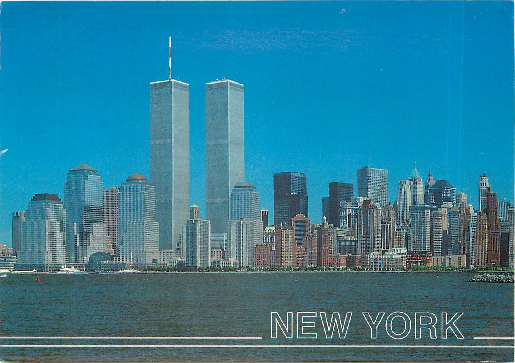 CPM New York The New York City skyline viewed from New York Harbor