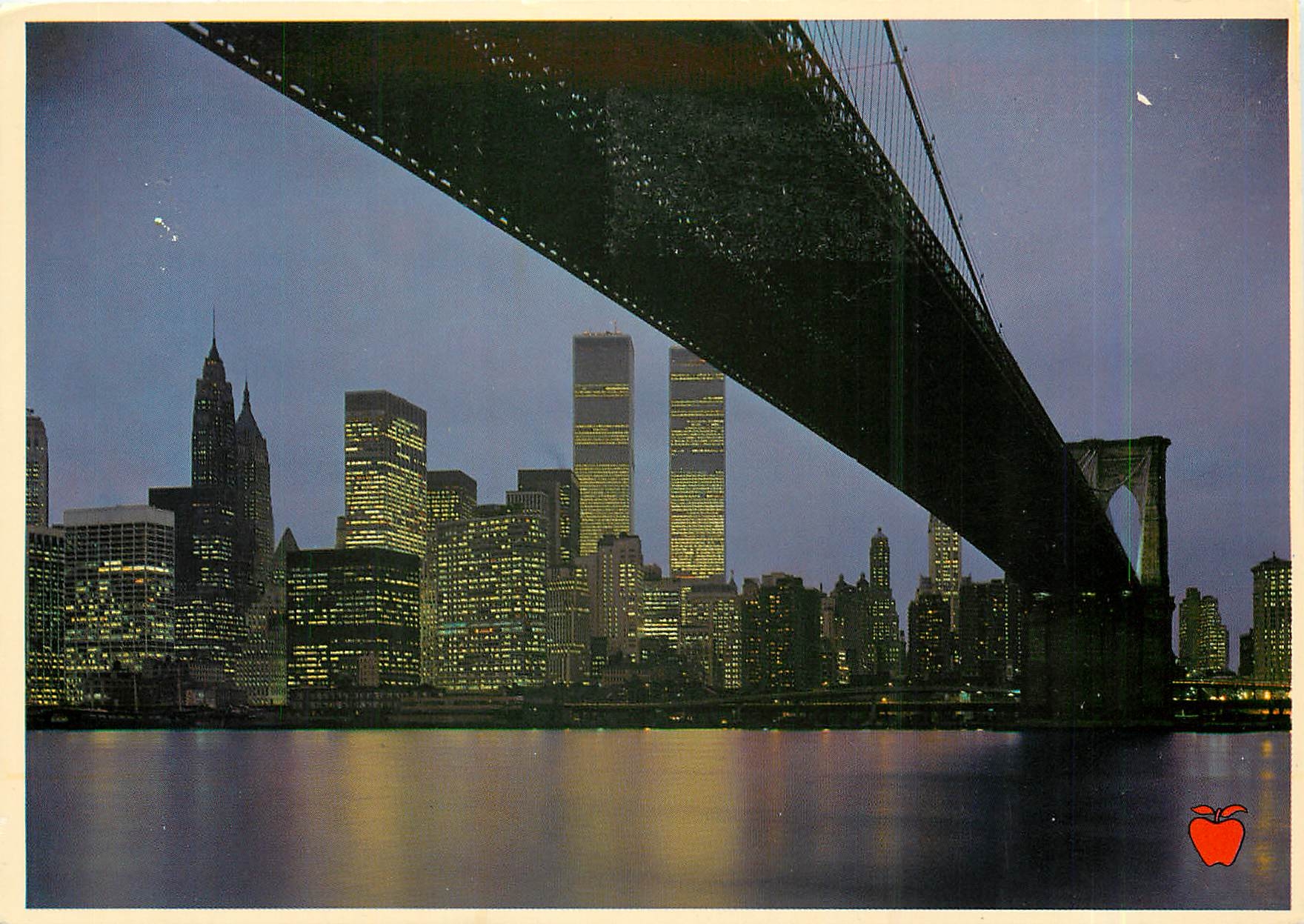 CPM Night View of Lower Manhattan 