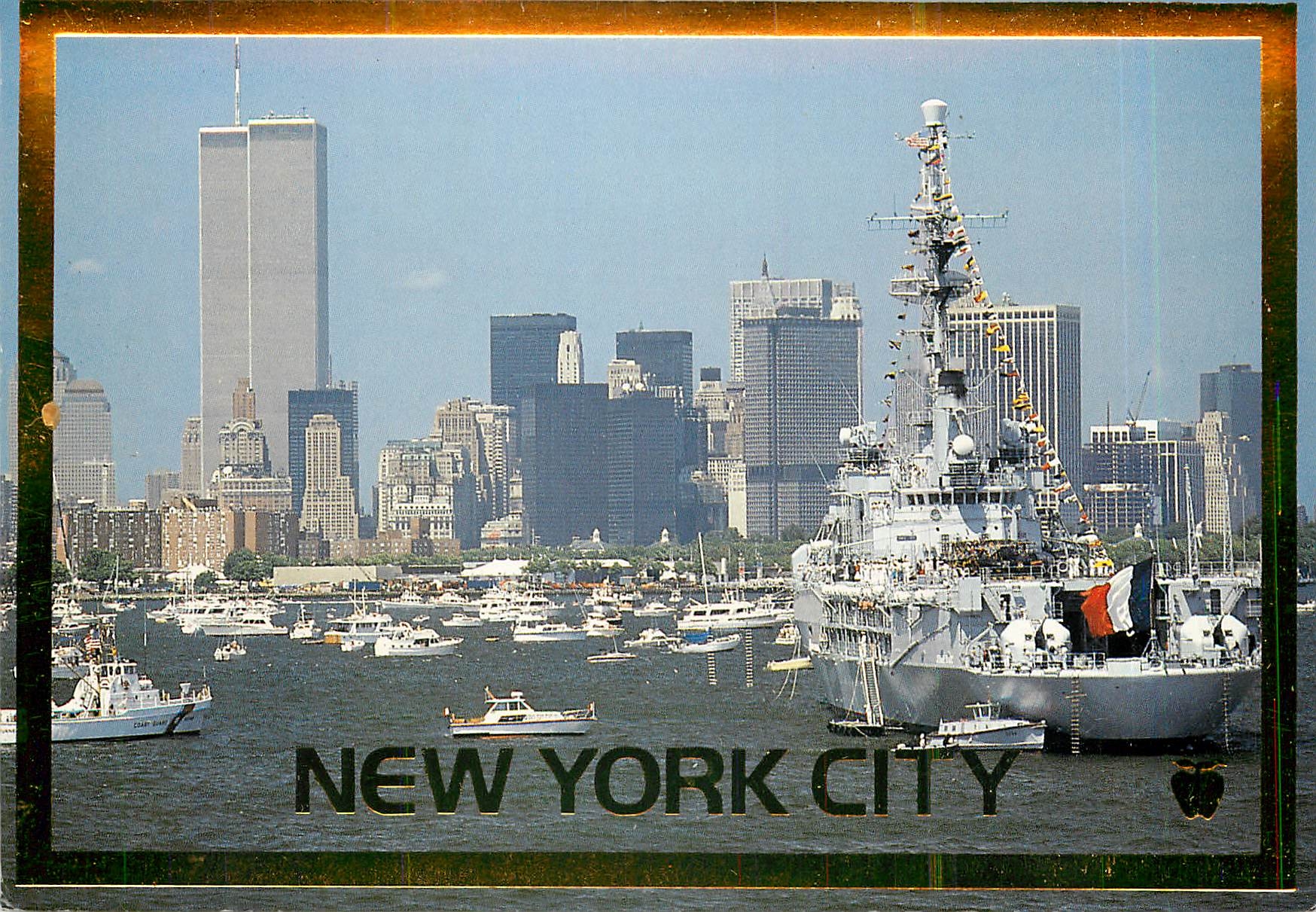 CPM New York City New York Harbor Battery Park World Trade Center Downtown New York 