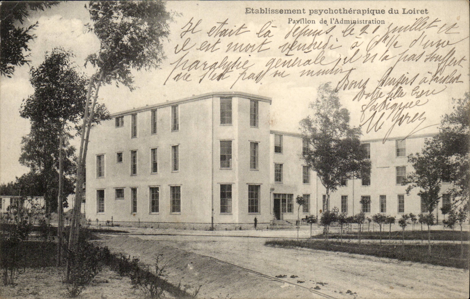 CPA Psychiatric institution of Loiret House of the administration