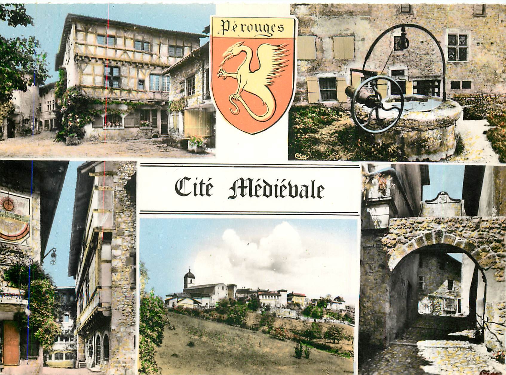 CPM Perouges Cite Medievale 