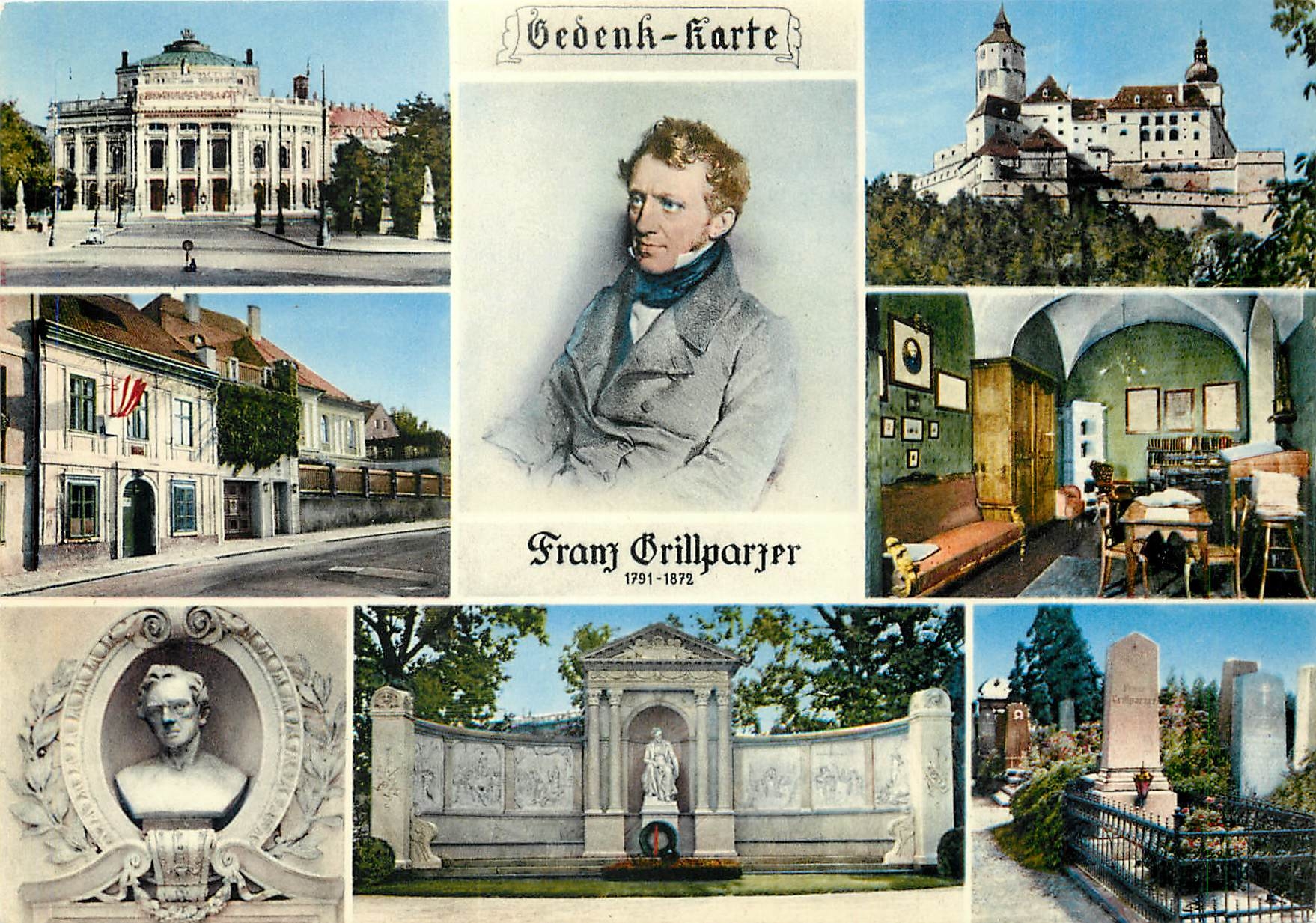 CPM Franz Brillparter Burgtheater Wien 