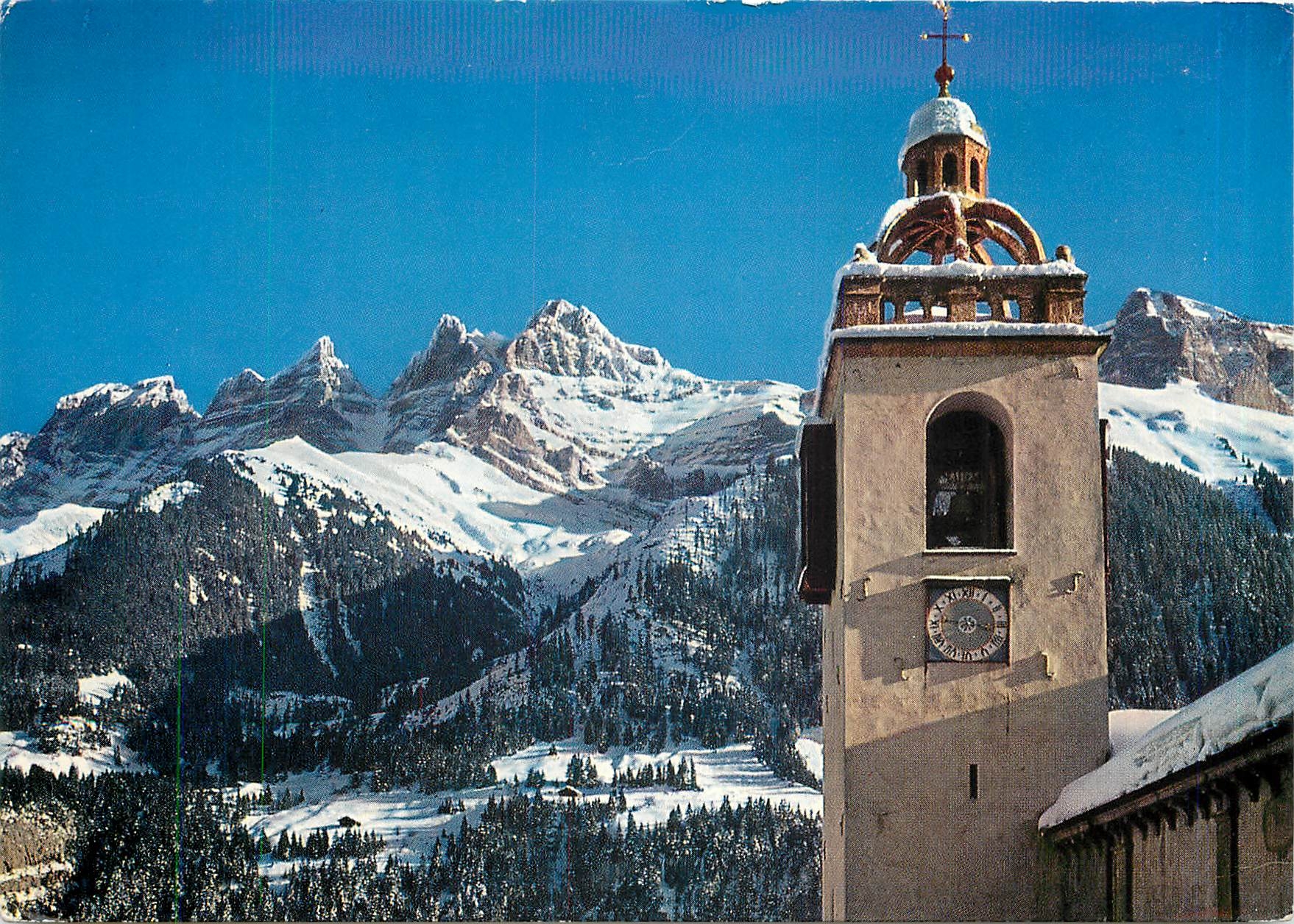 CPM Champery l'Eglise et les Dents du Midi