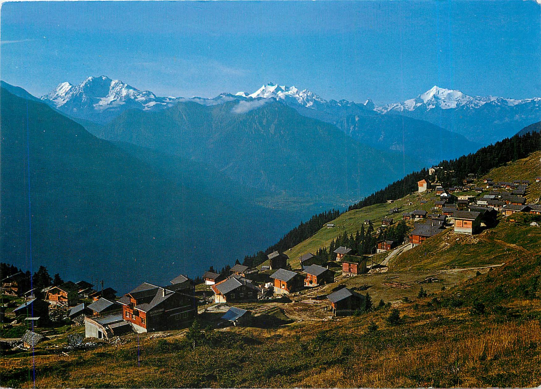 CPM Bettmeralp Wallis Weissmies Fletschhorn Alphubel