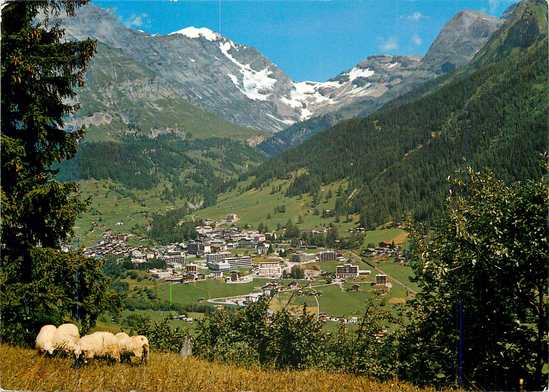 CPM Leukerbad Loeche les Bains Balmhorn Gitzifurgge Majinghorn 