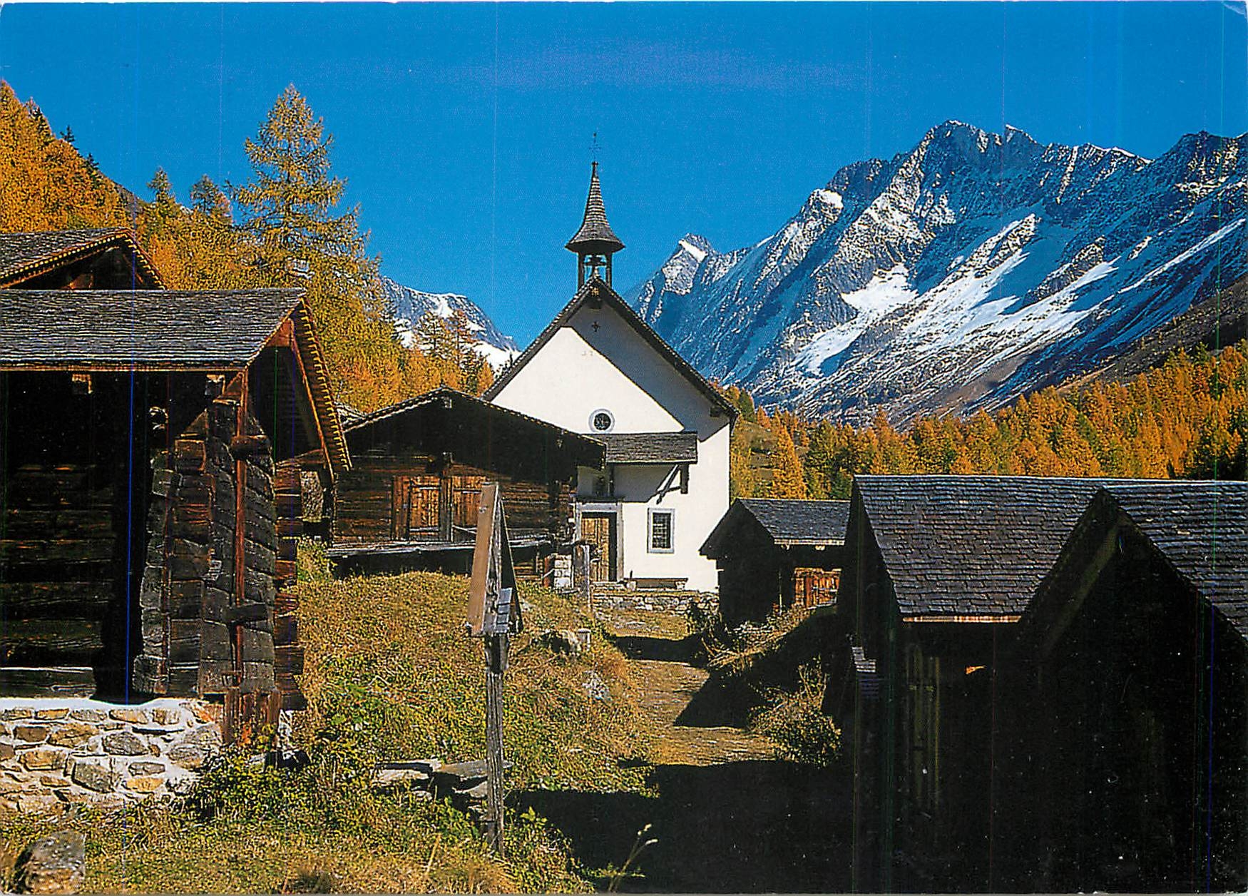 CPM Kapelle Kuhmad Lotschental Wallis 