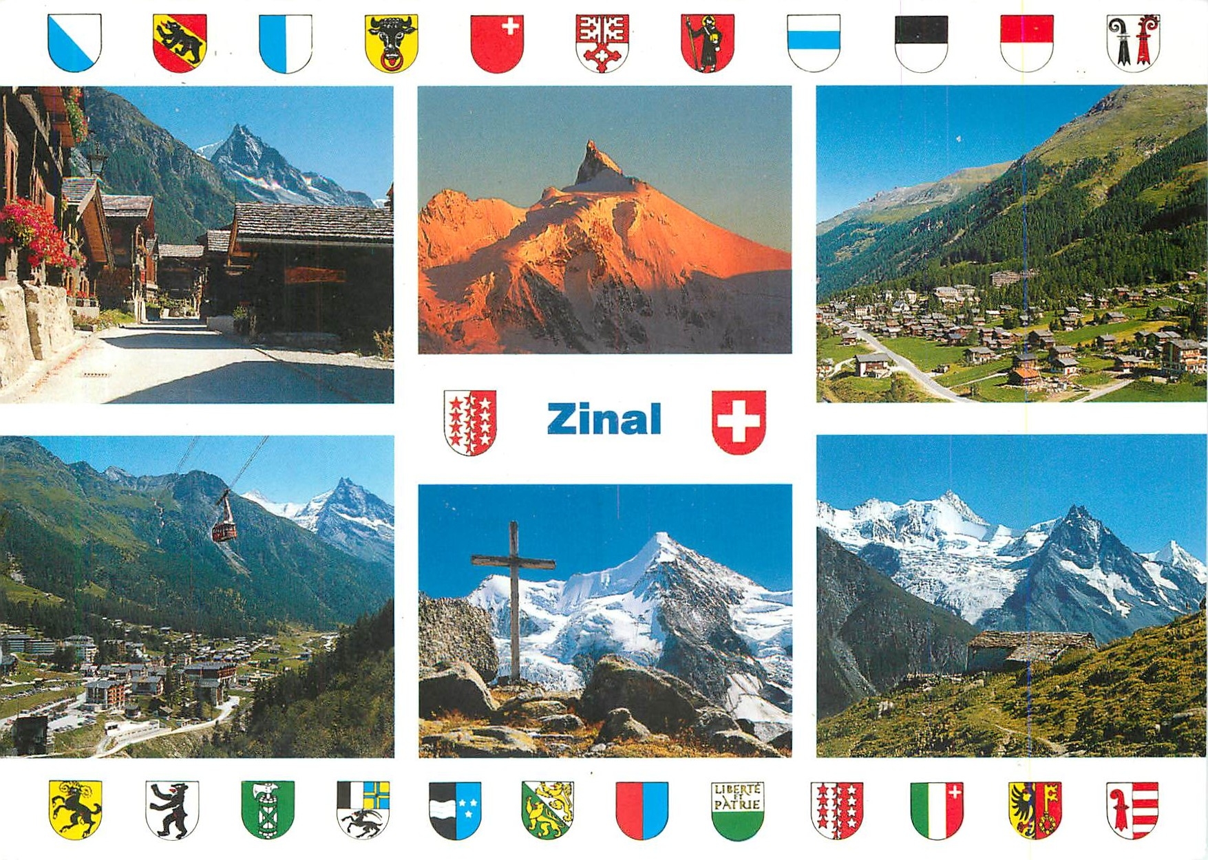 CPM Zinal Val d'Anniviers Valais 