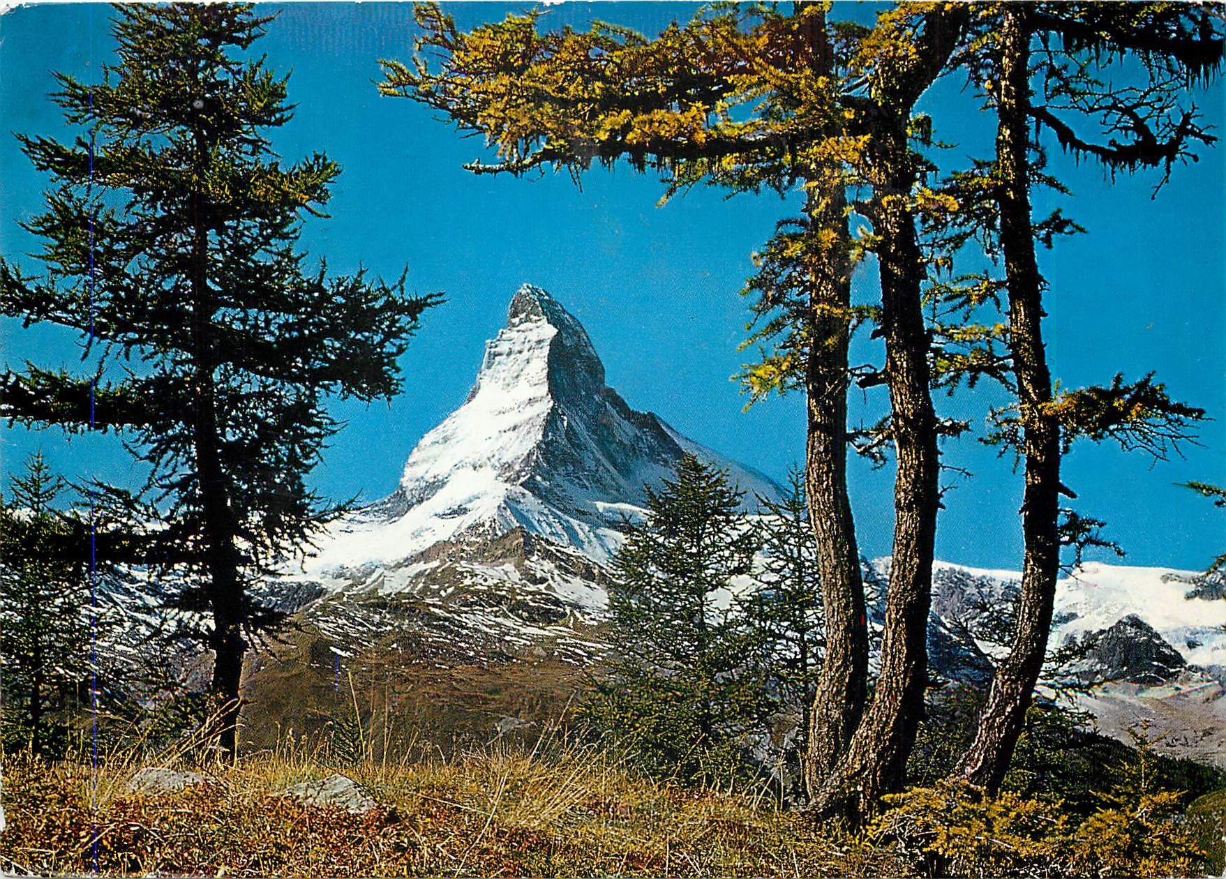 CPM Zermatt Sunnegga mit Matterhorn 