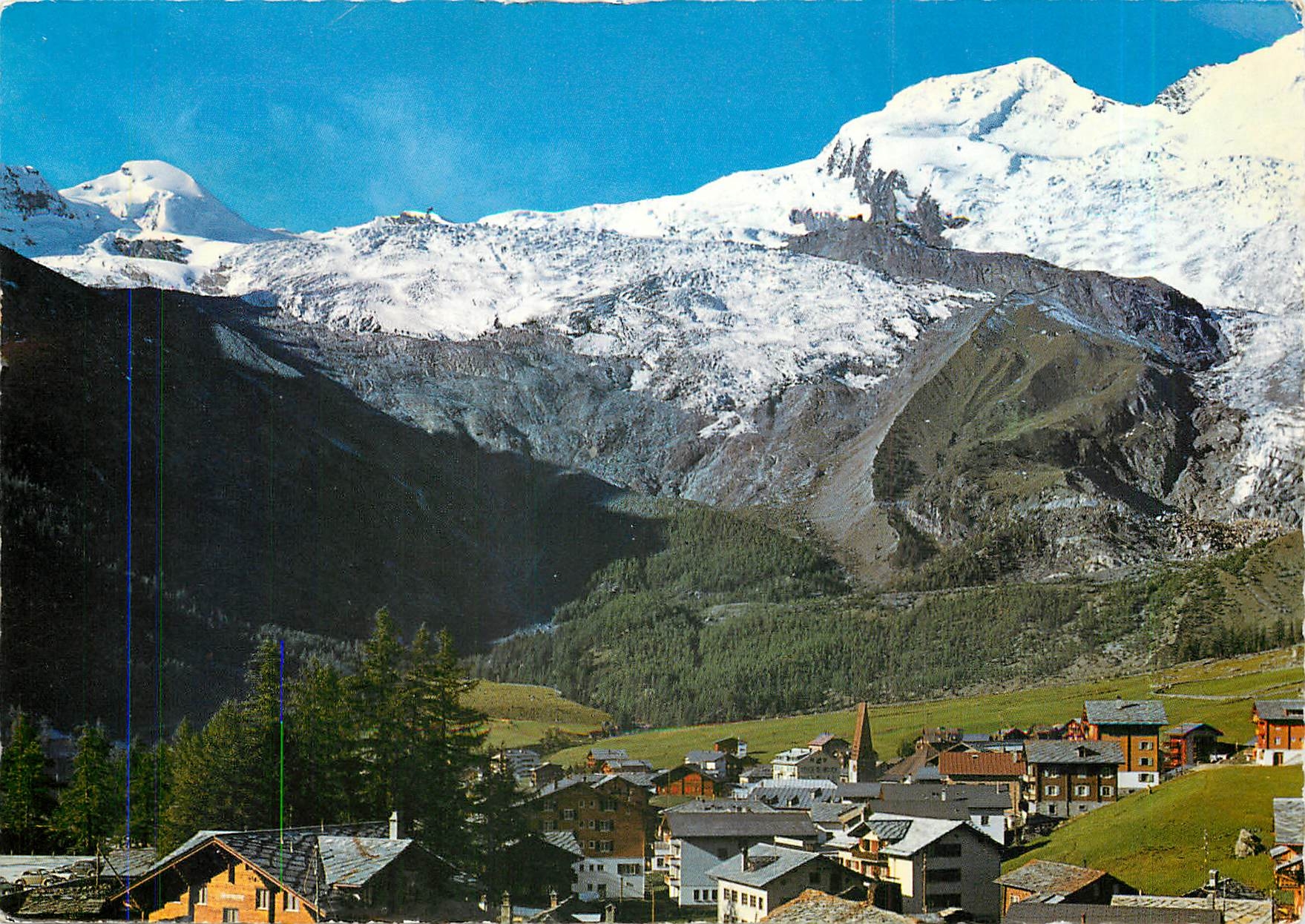 CPM Saas Fe mit Allalinhorn Feegletscher und Alphubel