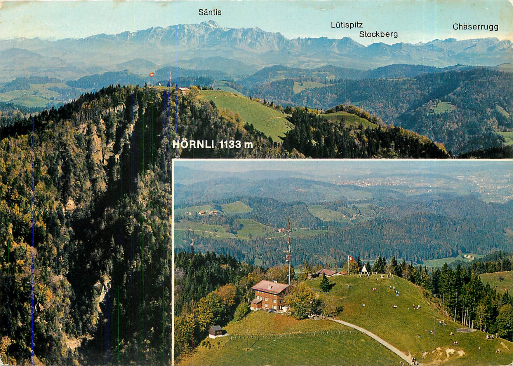 CPM Flugaufnahme Hornli Blick auf Alpstein und Toggenburg 