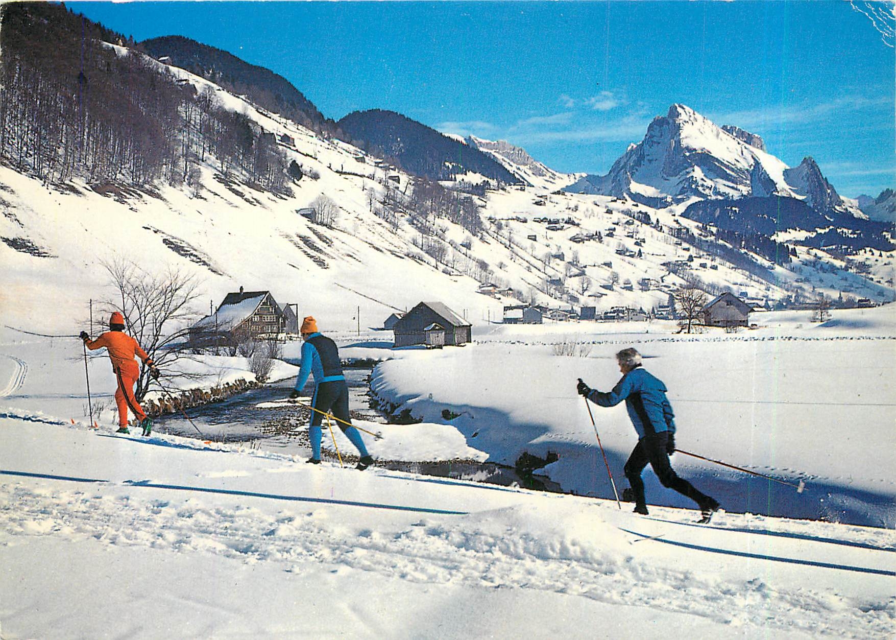CPM Alt St Johann Obetoggenburg mit Schafberg Langlaufloipe