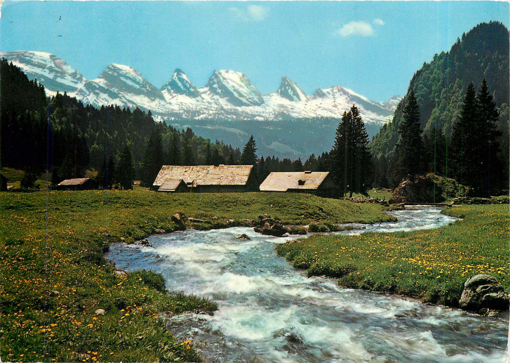 CPM Im Obertoggenburg Aelpli mit Churfirsten