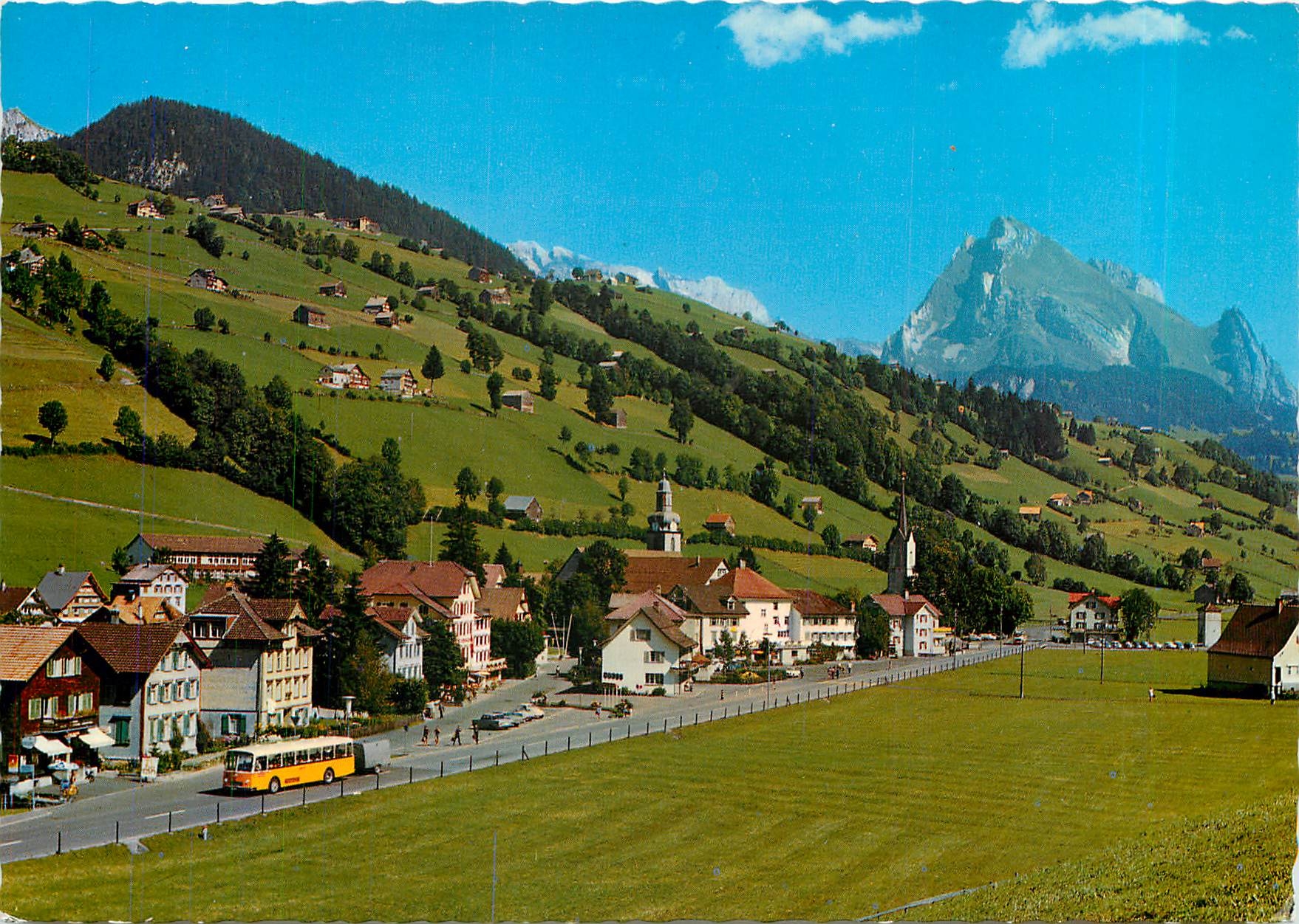 CPM Alt St Johann mit Santis und Schafberg