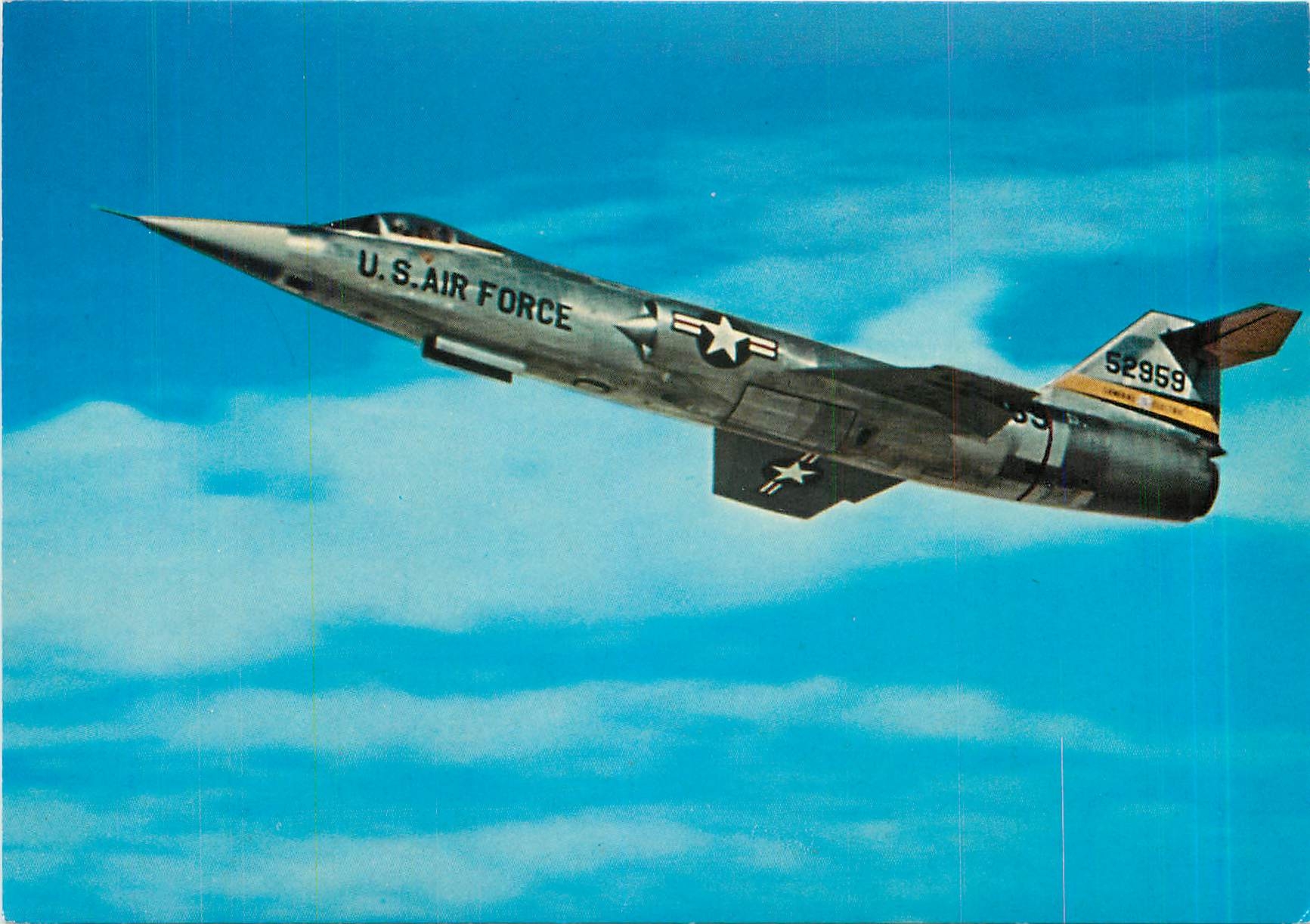 CPM Lockheed F 104 Starfighter US Fighter Plane 