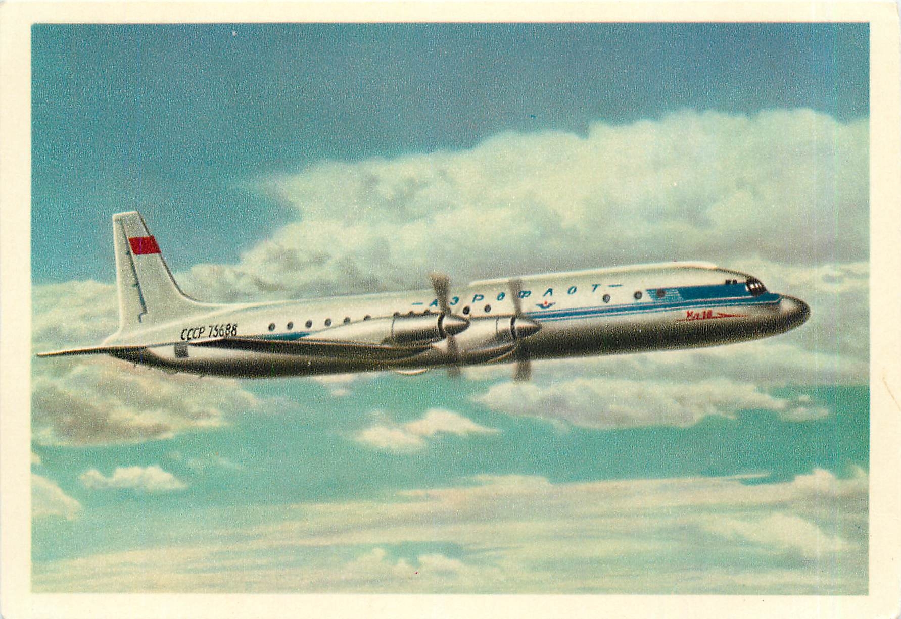 CPM The IL 18 passenger turboprop