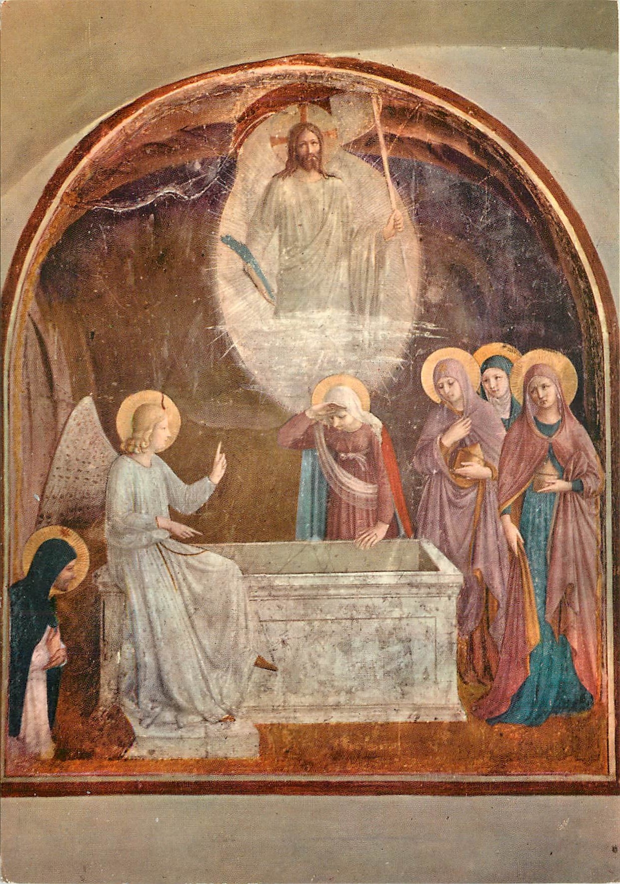 CPM Firenze Museo S Marco La Resurrection et les Maries au Sepulcre