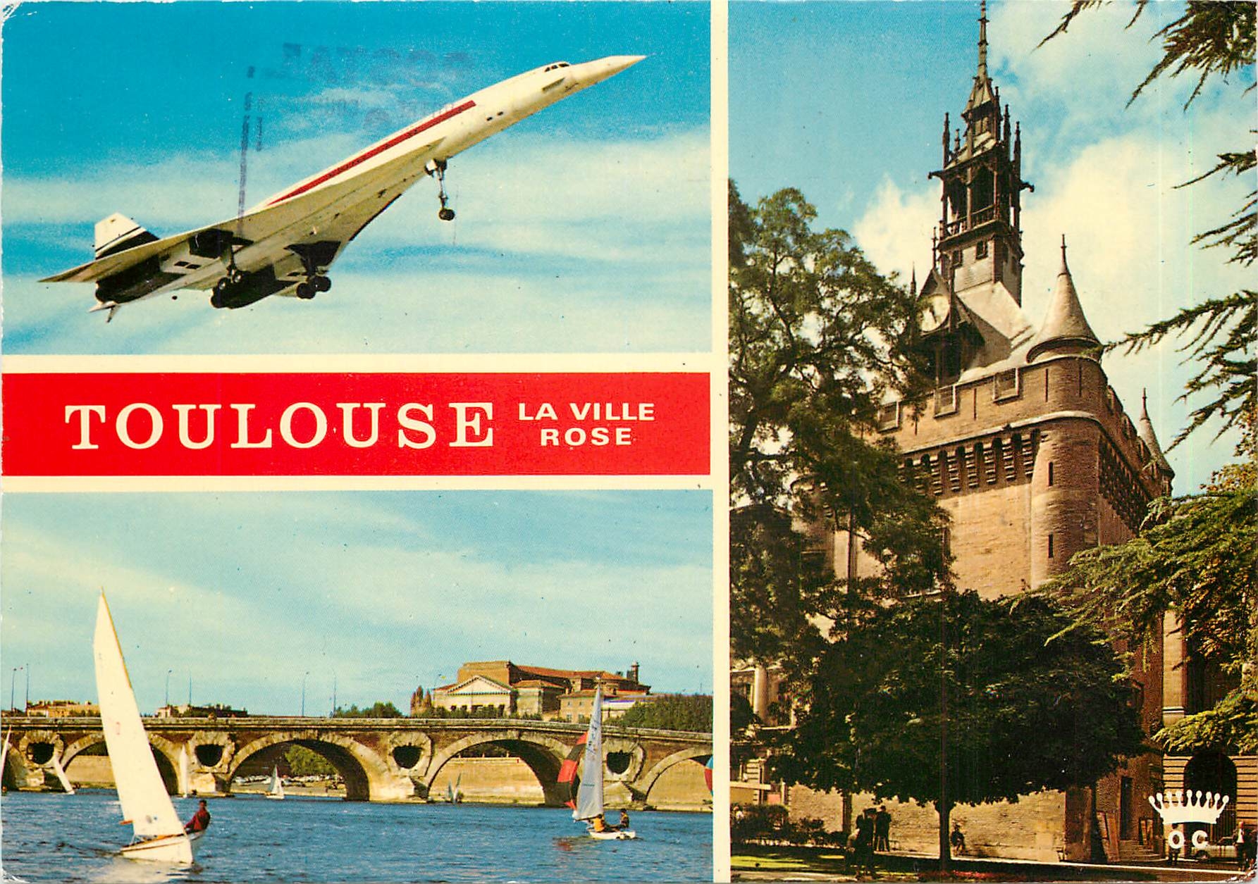 CPM Toulouse La Ville Rose Concorde