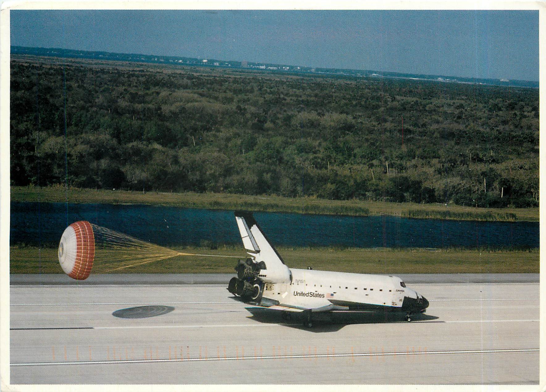 CPM A high angle view of the Space Shuttles Columbia was recorded from the Shuttle Training Aircraft