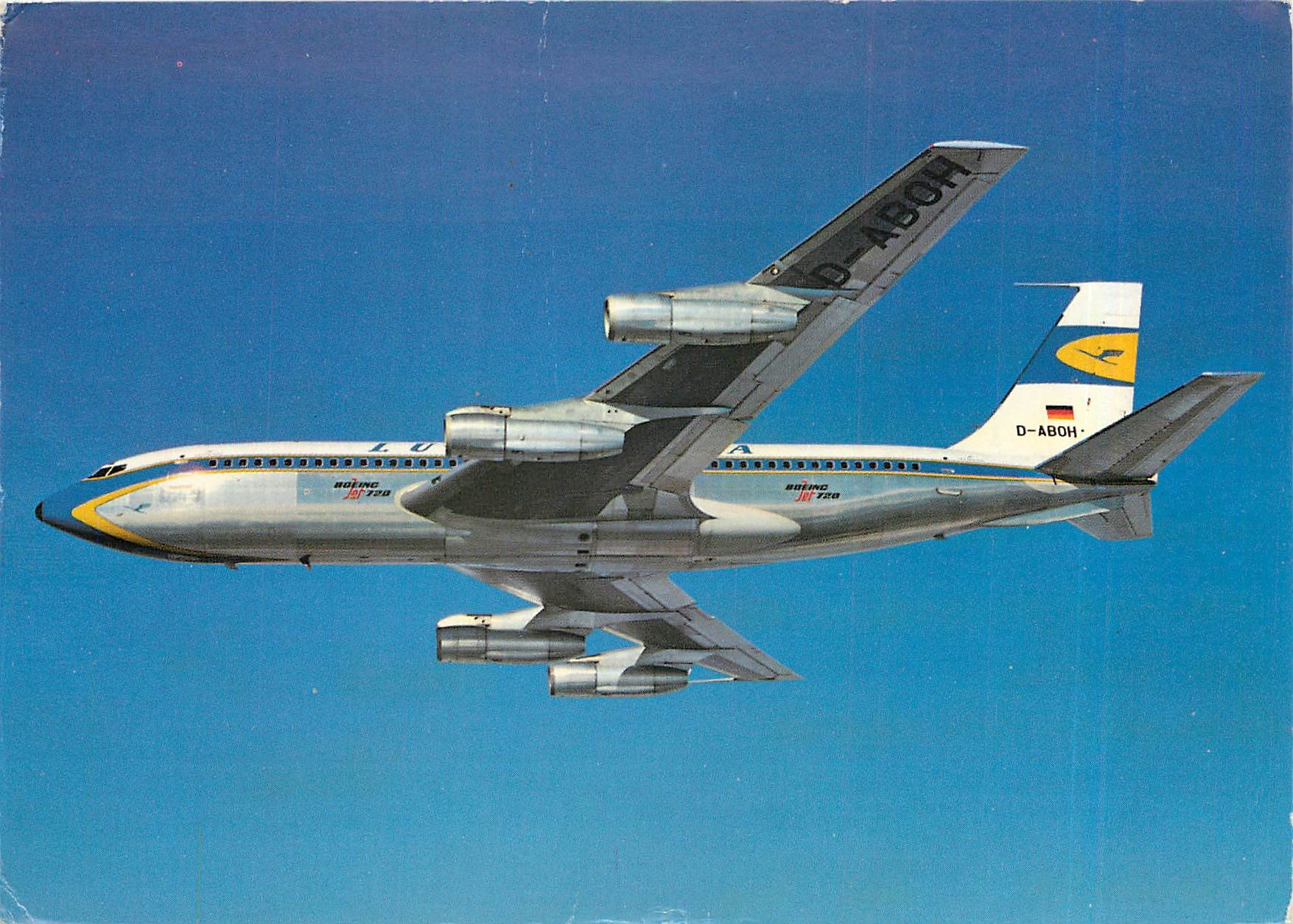 CPM Boeing Jet 720 B Lufthansa