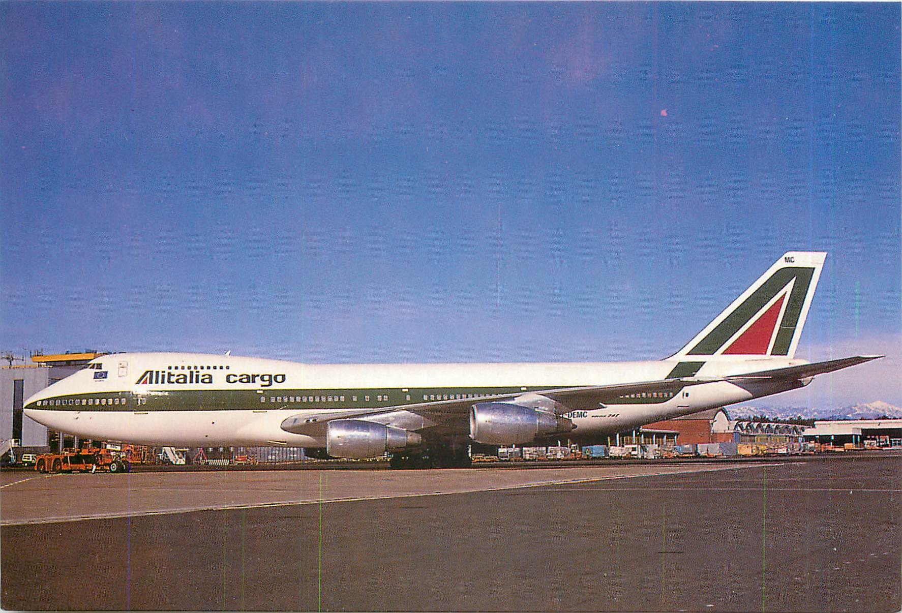 CPM Boeing 747 243B F Alitalia Cargo