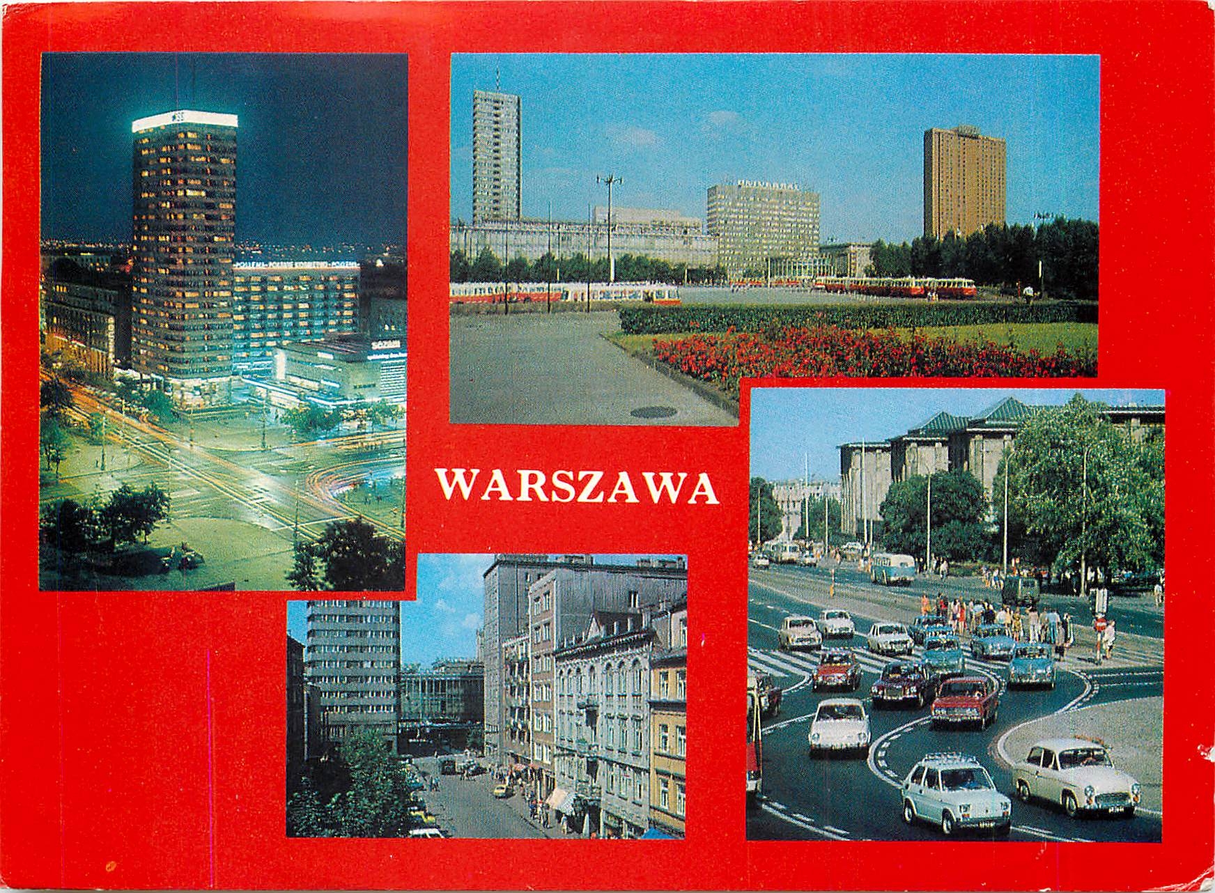 CPA Warszawa Skrzyzowanie ullic Swietokrzyskie