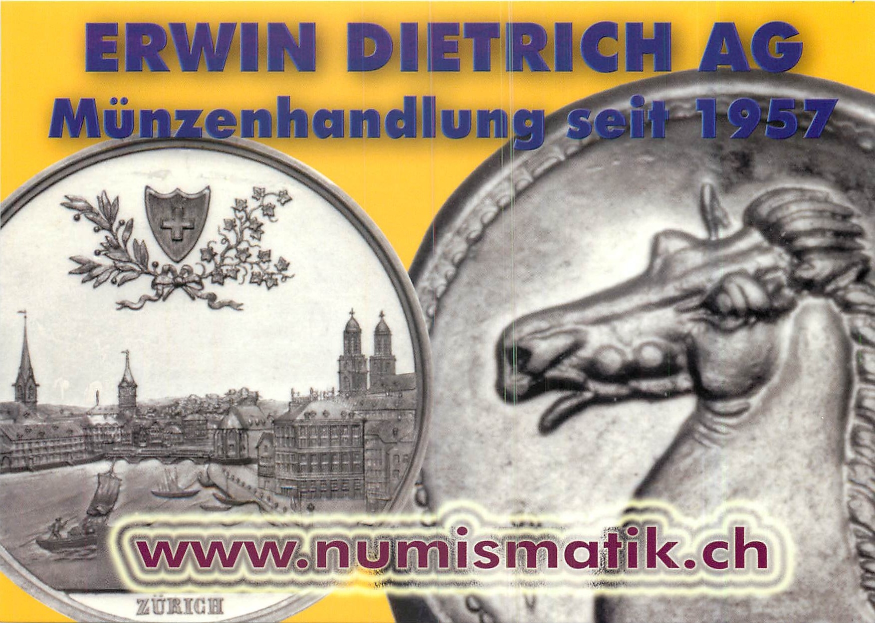 CPM Erwin Dietrich AG Munzenhandlung seit 1957 Pieces Numismatie Monnaie