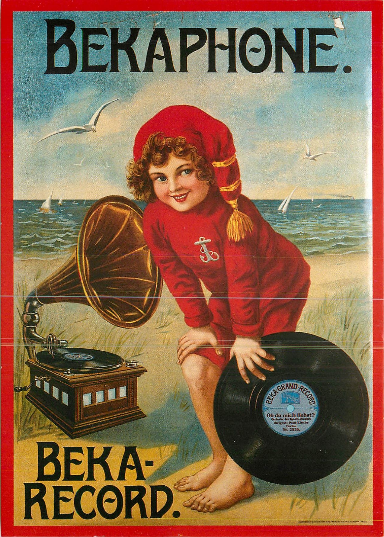 CPA Bekaphone Beka Record 