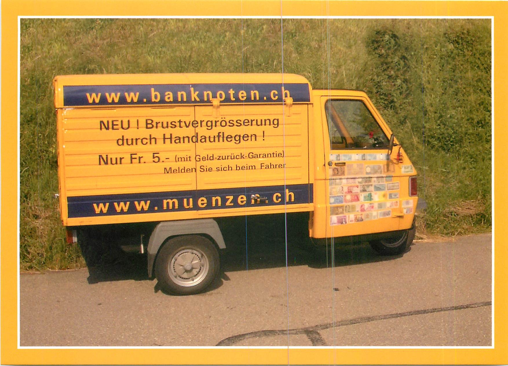 CPM Erwin Dietrich AG Munzenhandlung seit 1957 Camionette