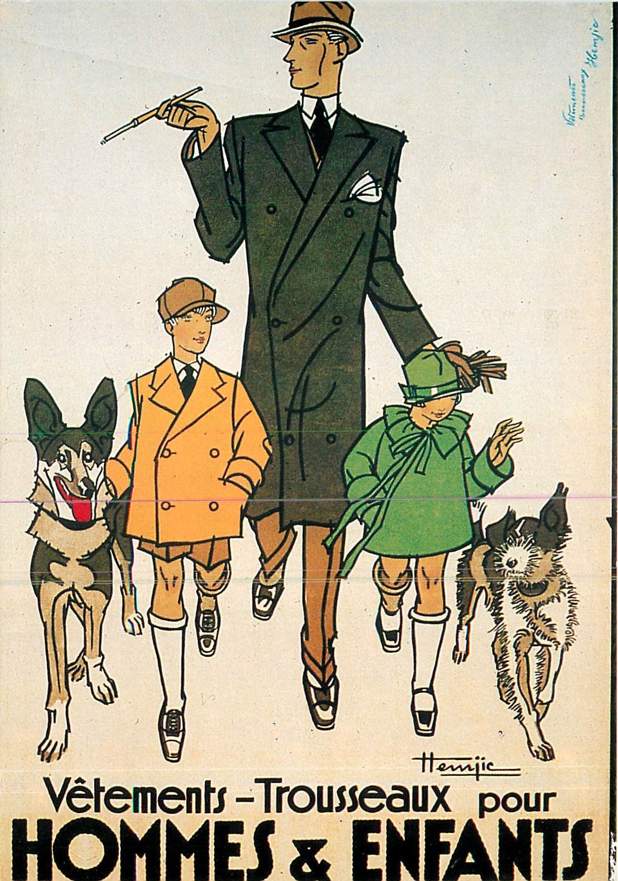 CPM Vetements Trousseaux pour Hommes Enfants 