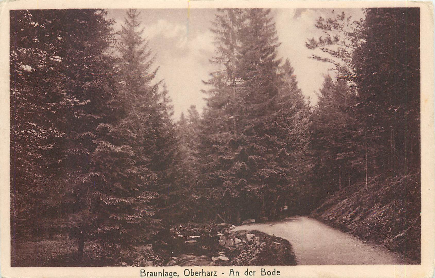 CPA Braunlage Oberharz An der Bode 