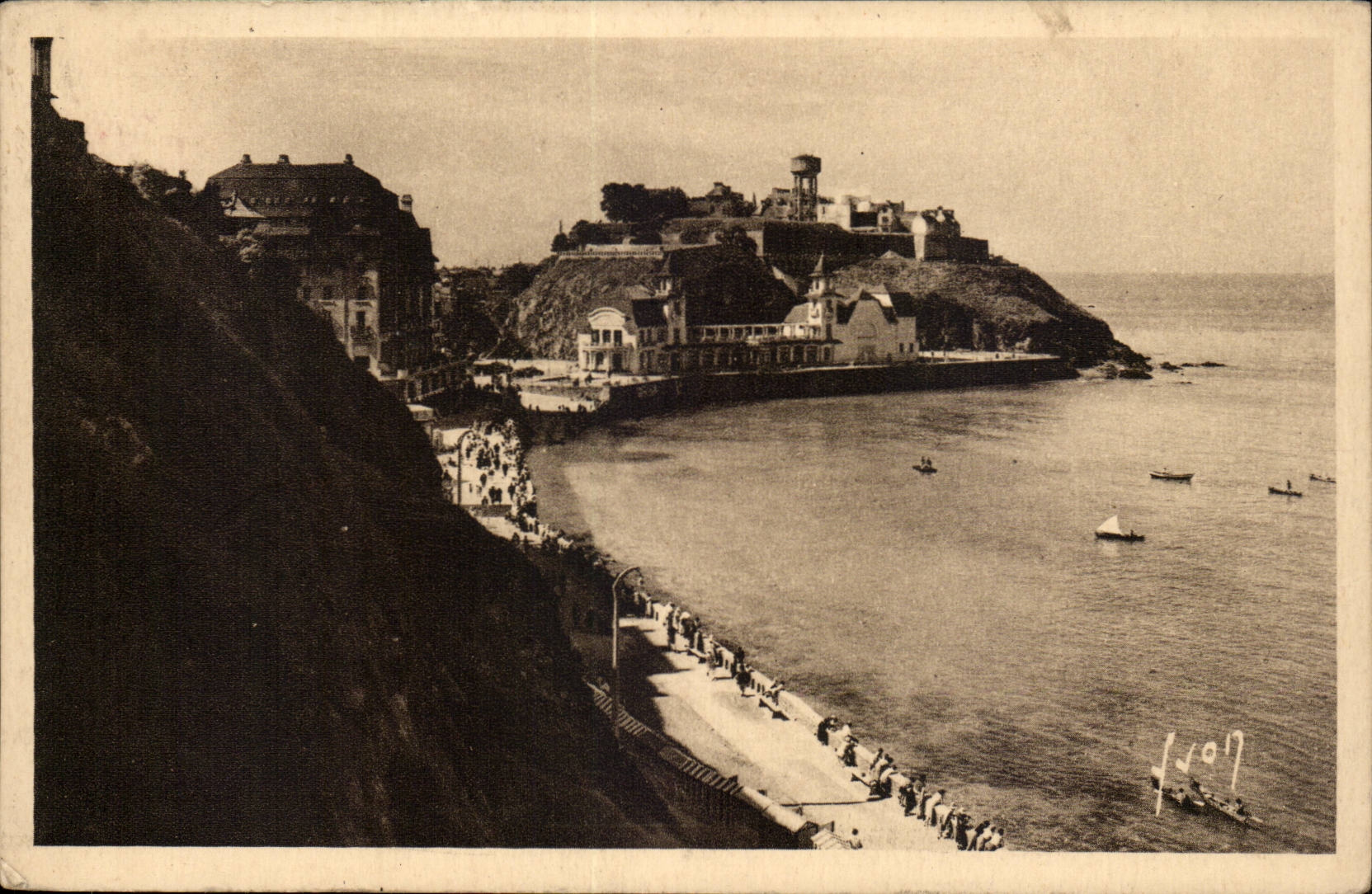 Granville CPA the rock and the Dish Bracket has high tide